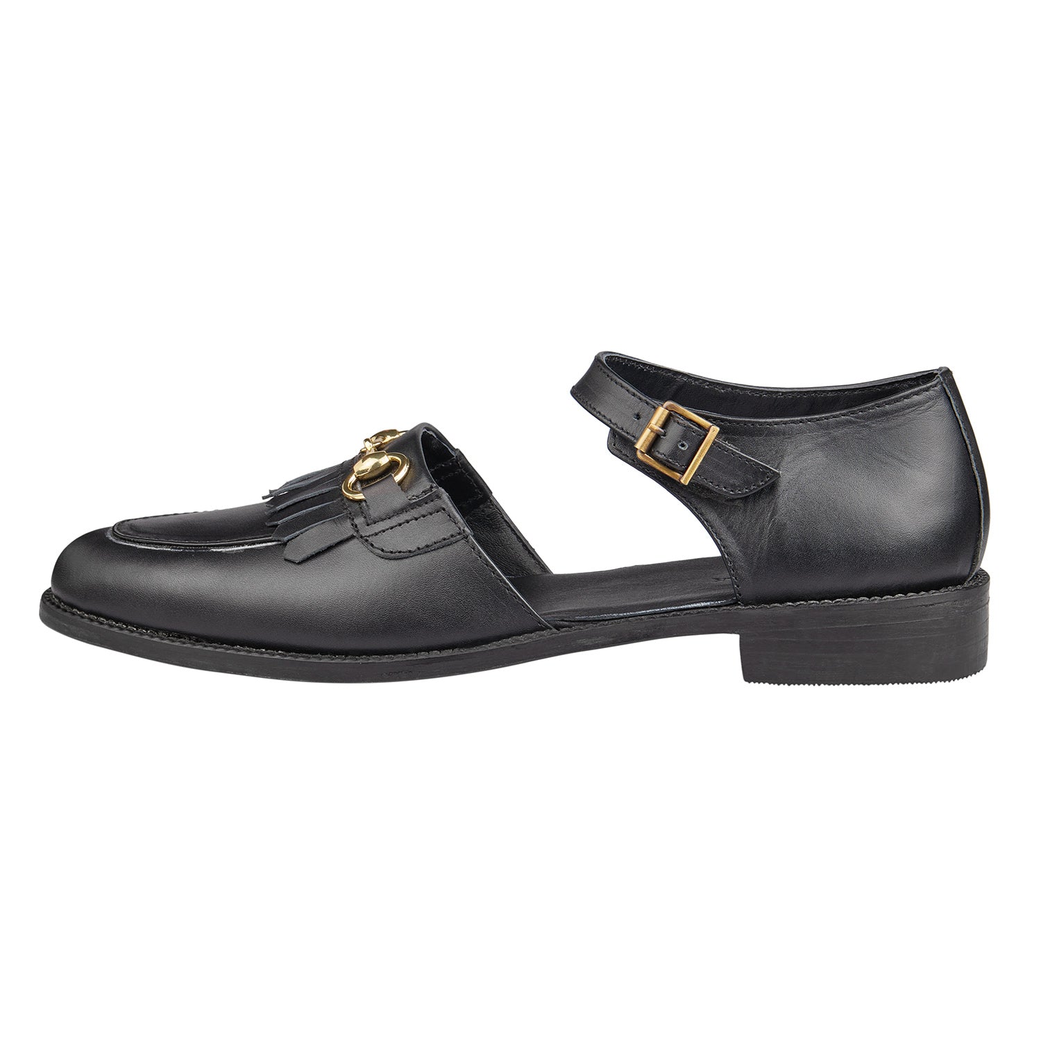 Black Woad Oak Marriage Function Shoes