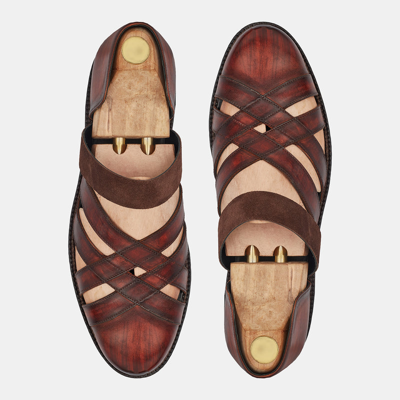 Brown Woad Oak Loafers