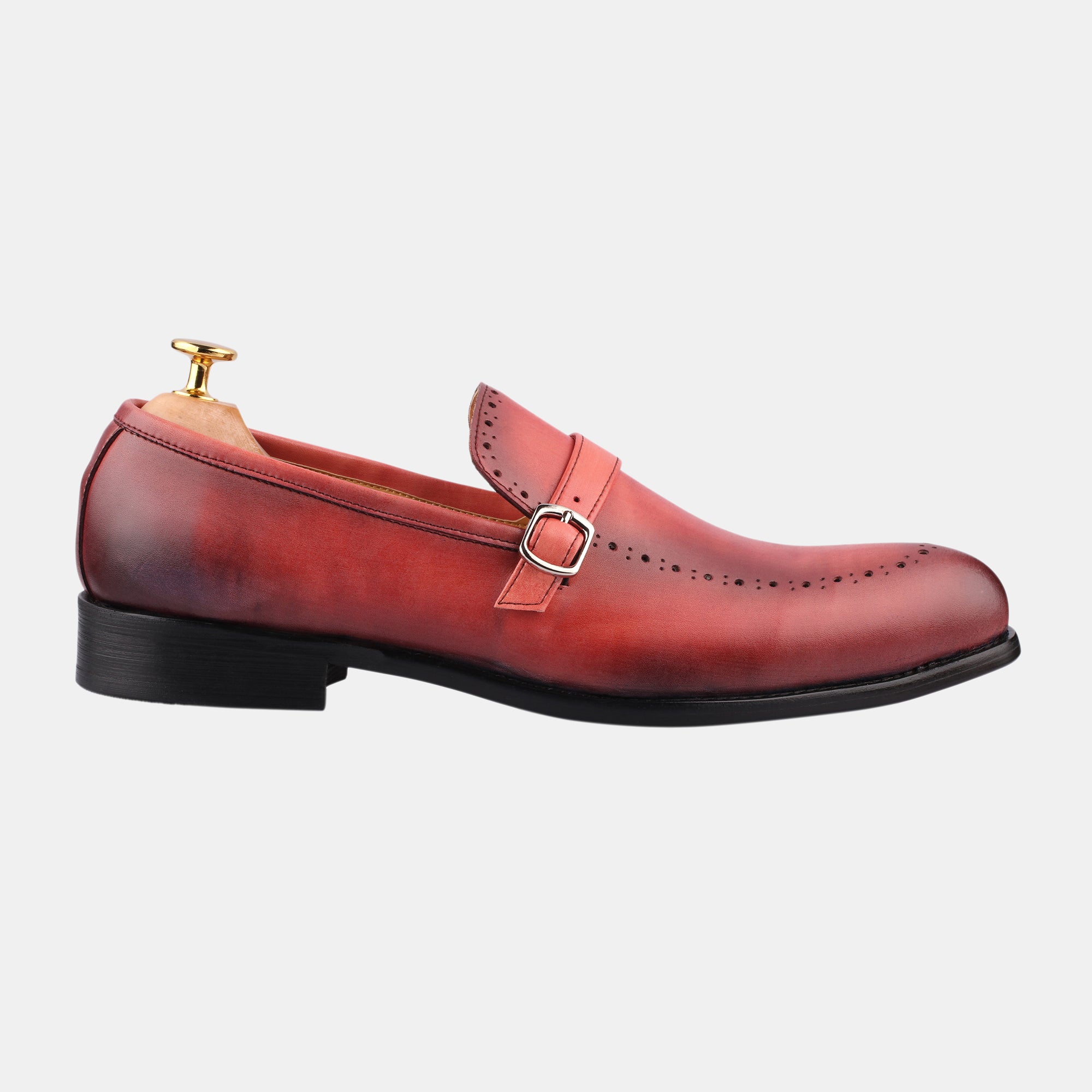 Parker Red Monk shoes