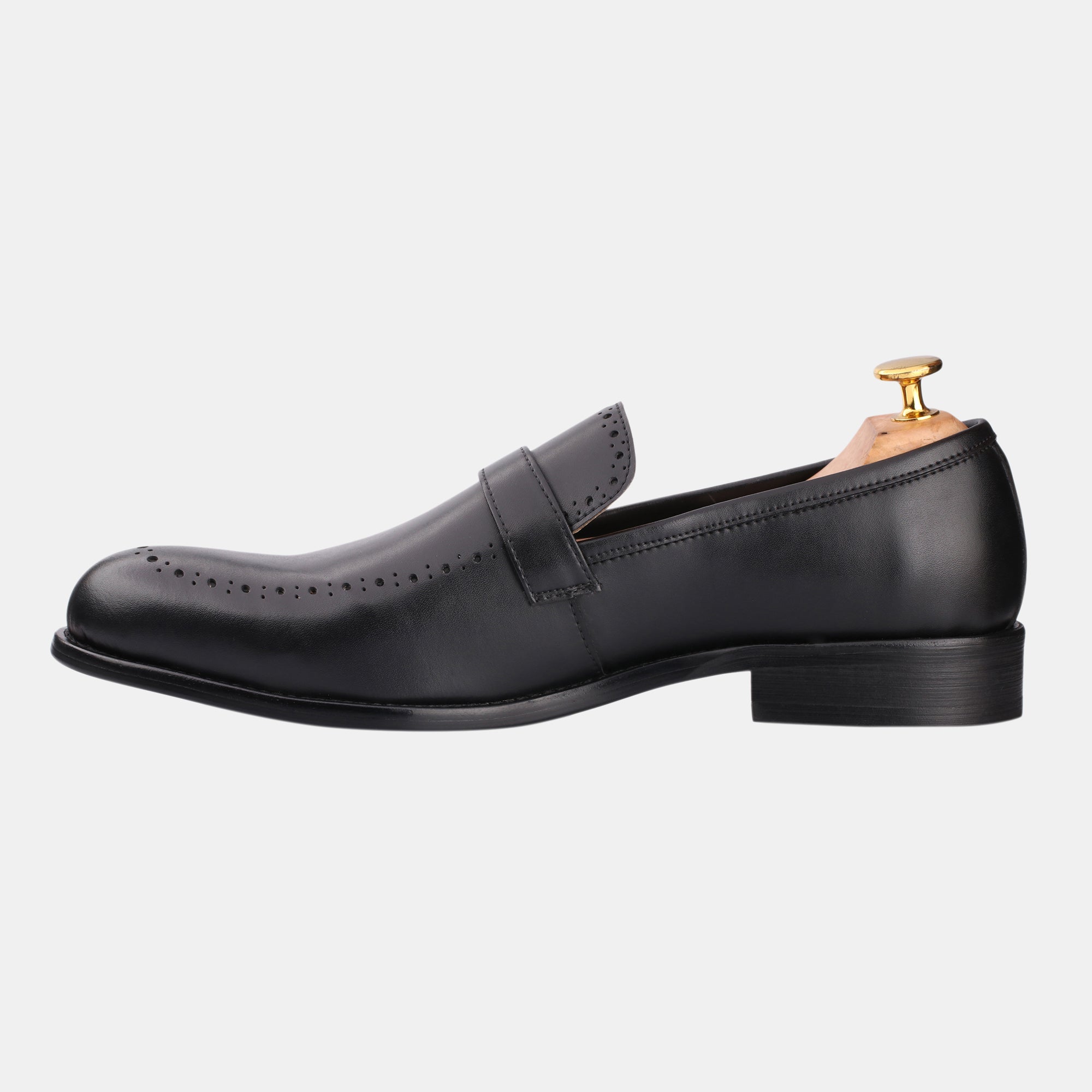 Black Loafer Office Shoes