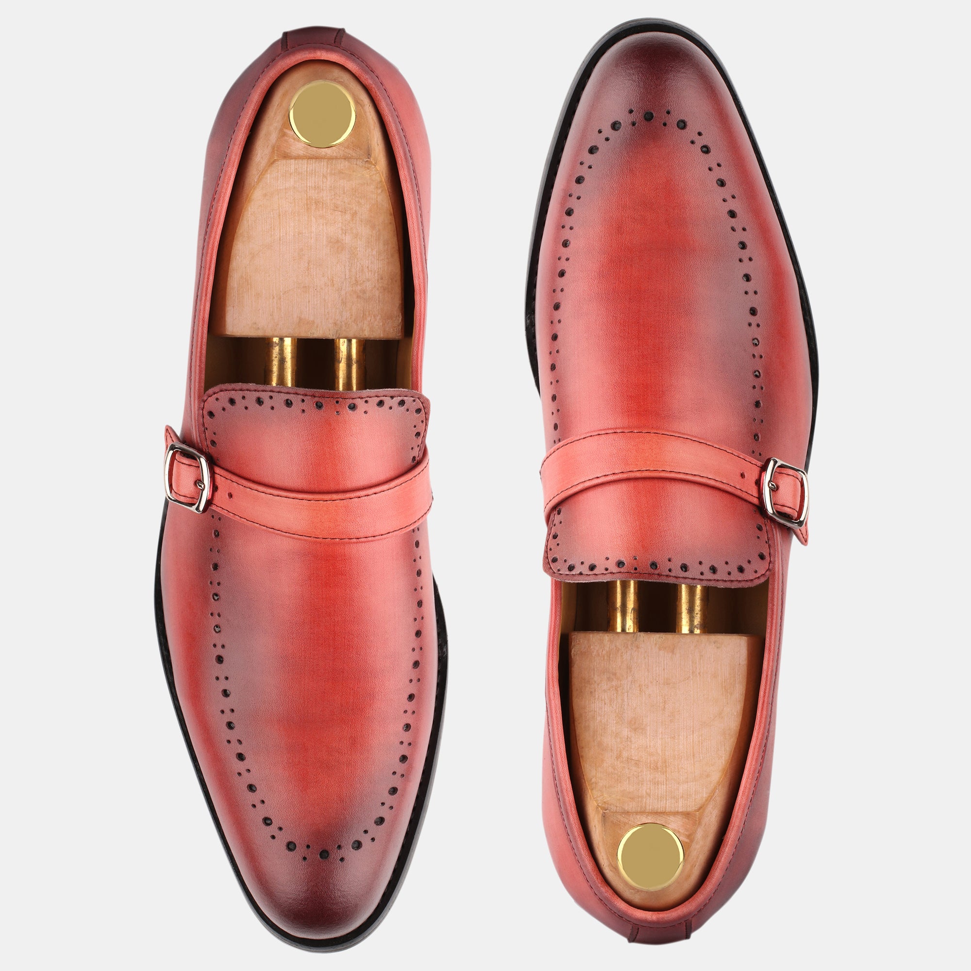 Parker Red Monk shoes