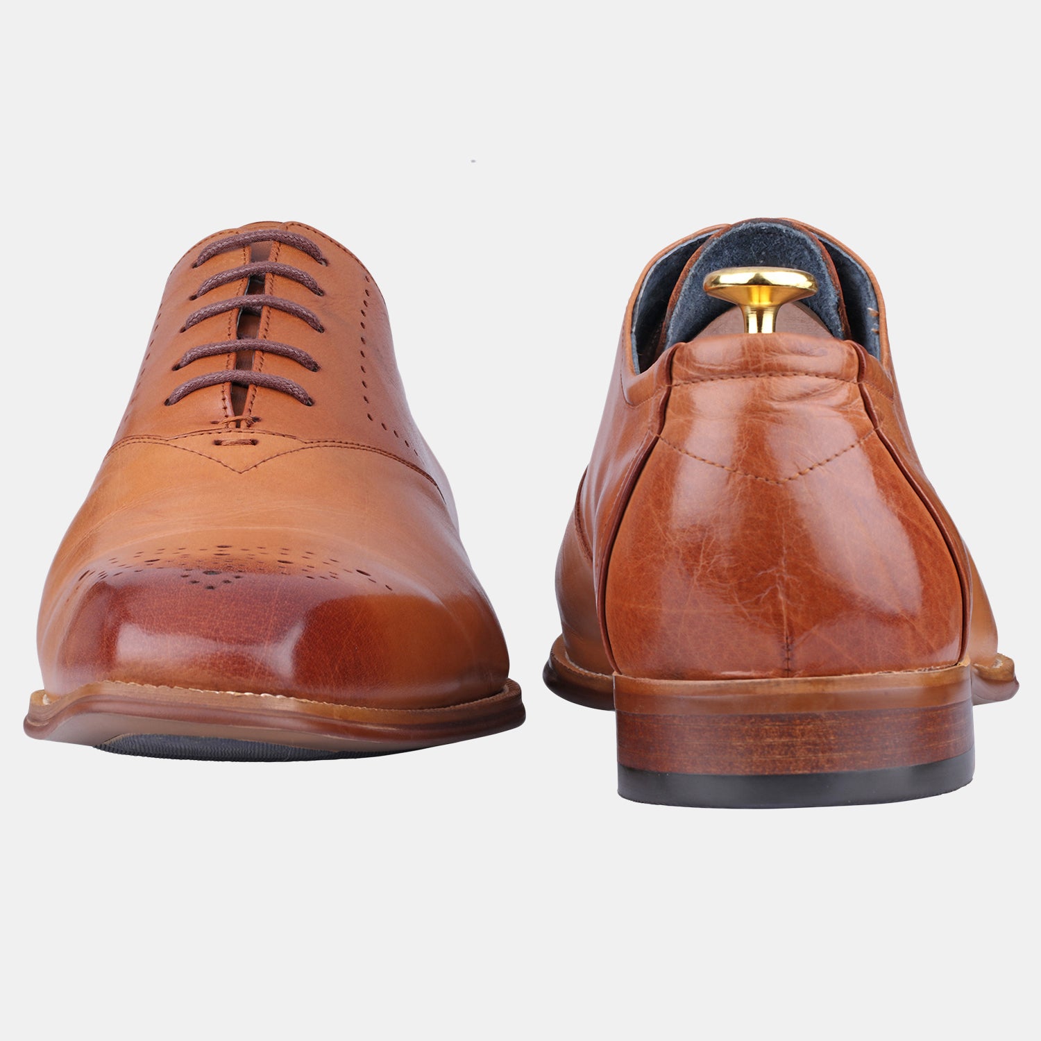 Camel Colour Handmade Shoes