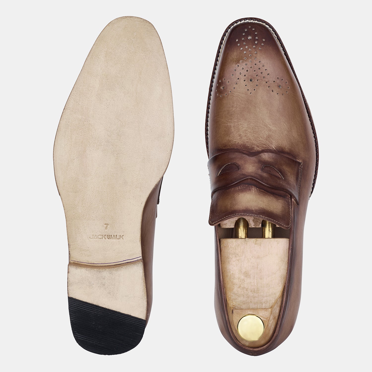 Brown Loafer Alex Eyes