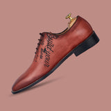 Dark Tan Brown Roger J. Bailly Function Shoes