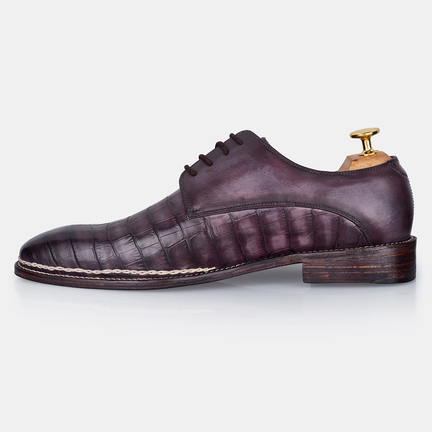 Deep Purple David Kelly Bespoke Hand Made Shoes