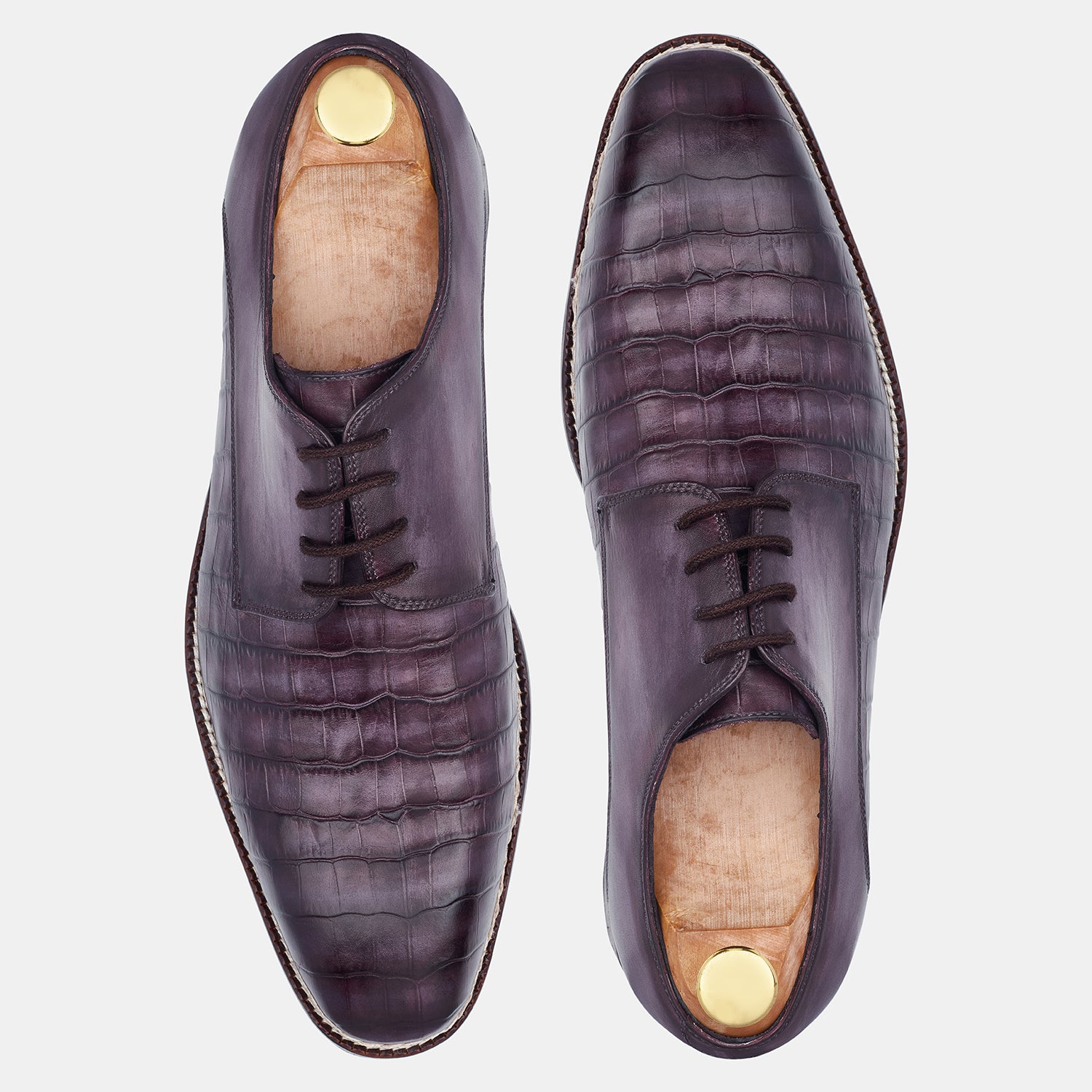 Deep Purple David Kelly Bespoke Hand Made Shoes