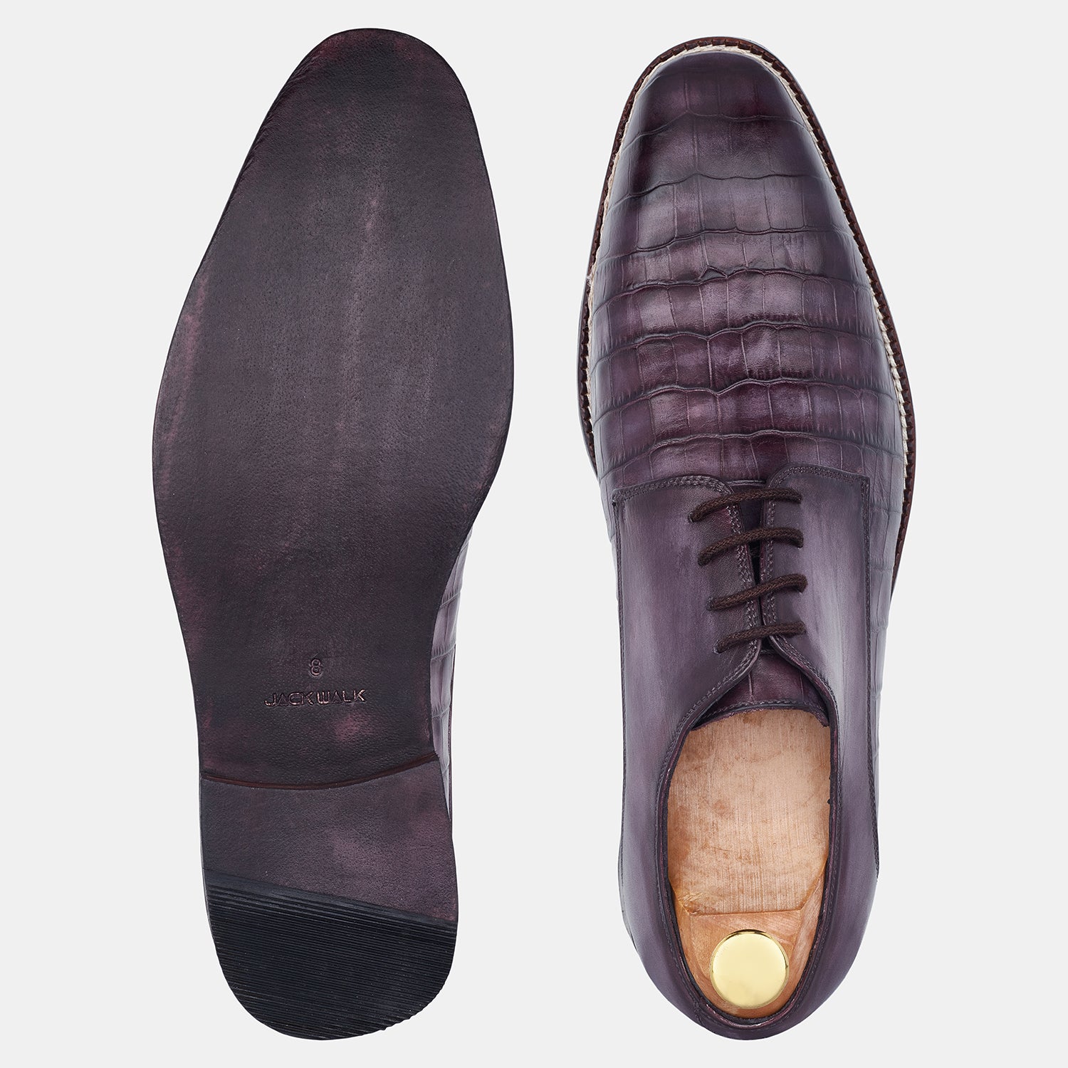 Deep Purple David Kelly Bespoke Hand Made Shoes