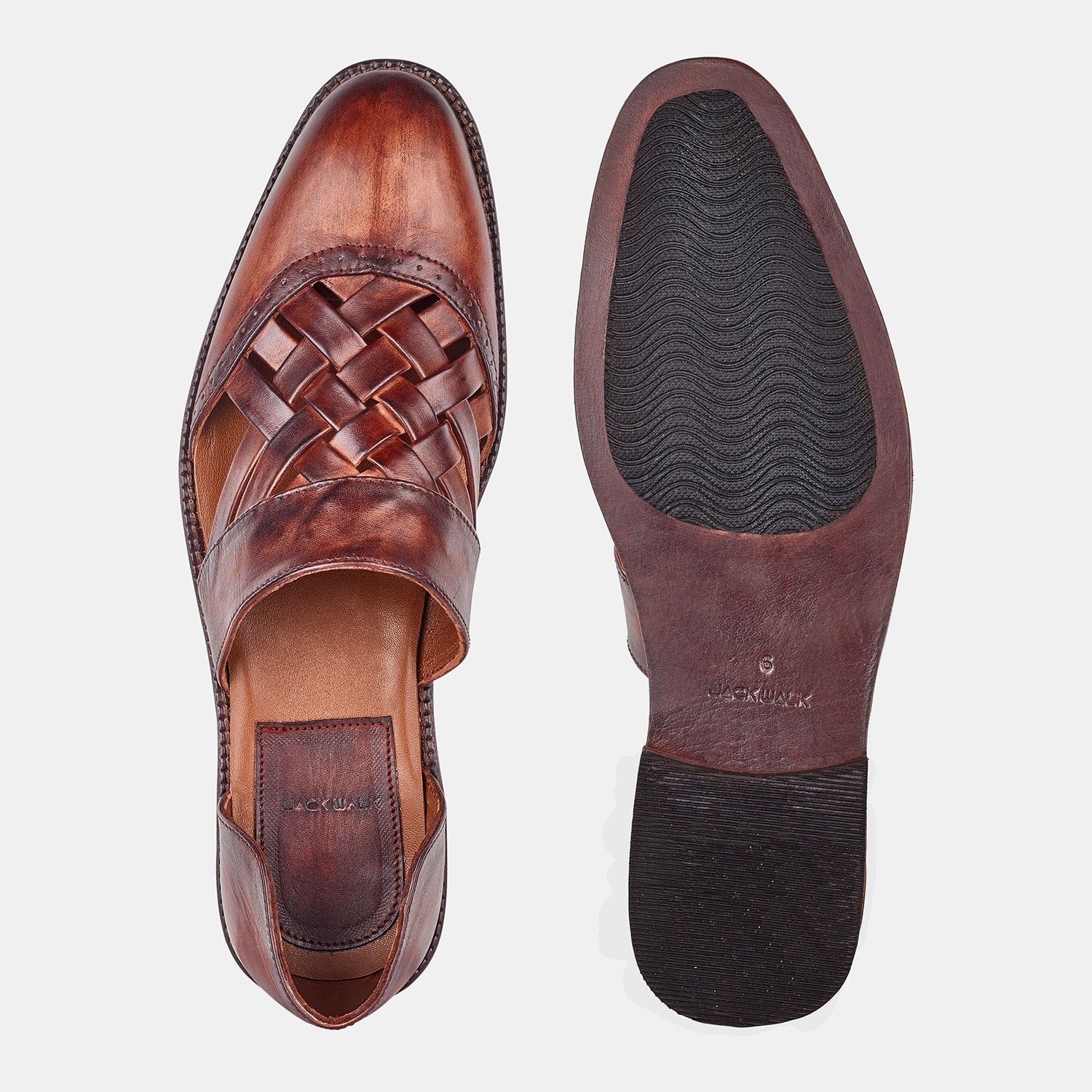 Coffee Woad oak Marriage Shoes
