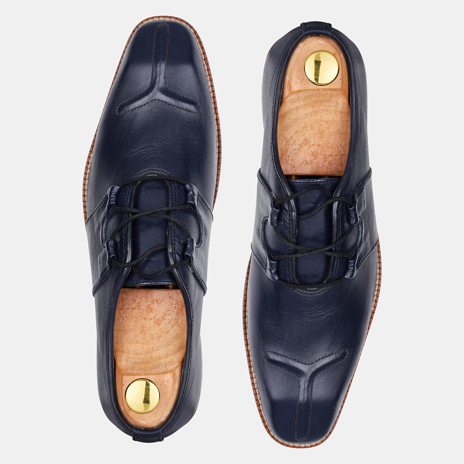 Navy Blue Roger Baily Shoes