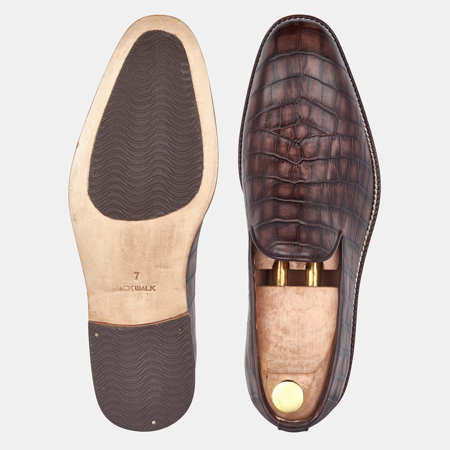 Chocolate Brown Liora Loafers