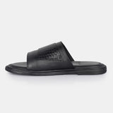 Black Daiz Croc Slipper