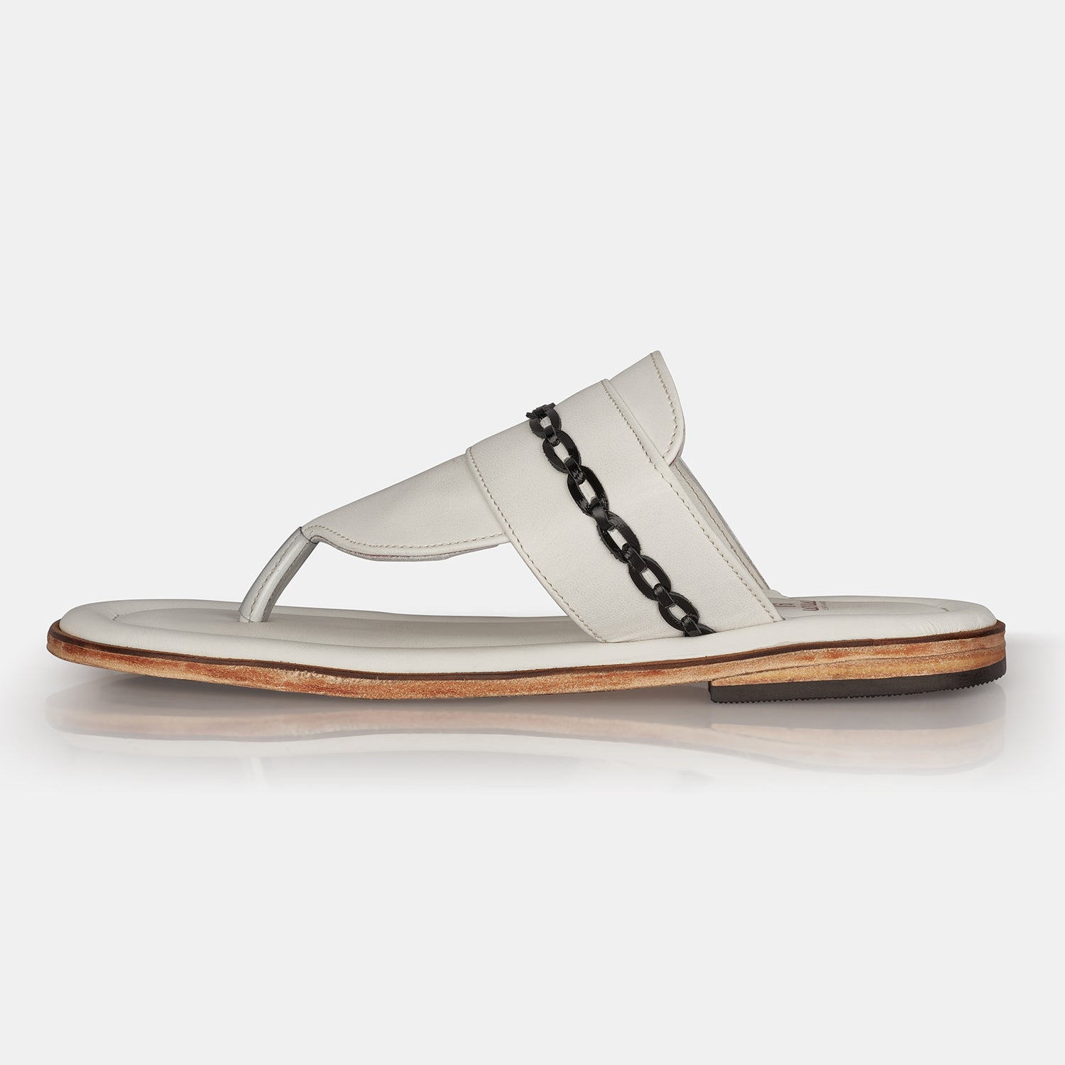 White Hand Made Slipper