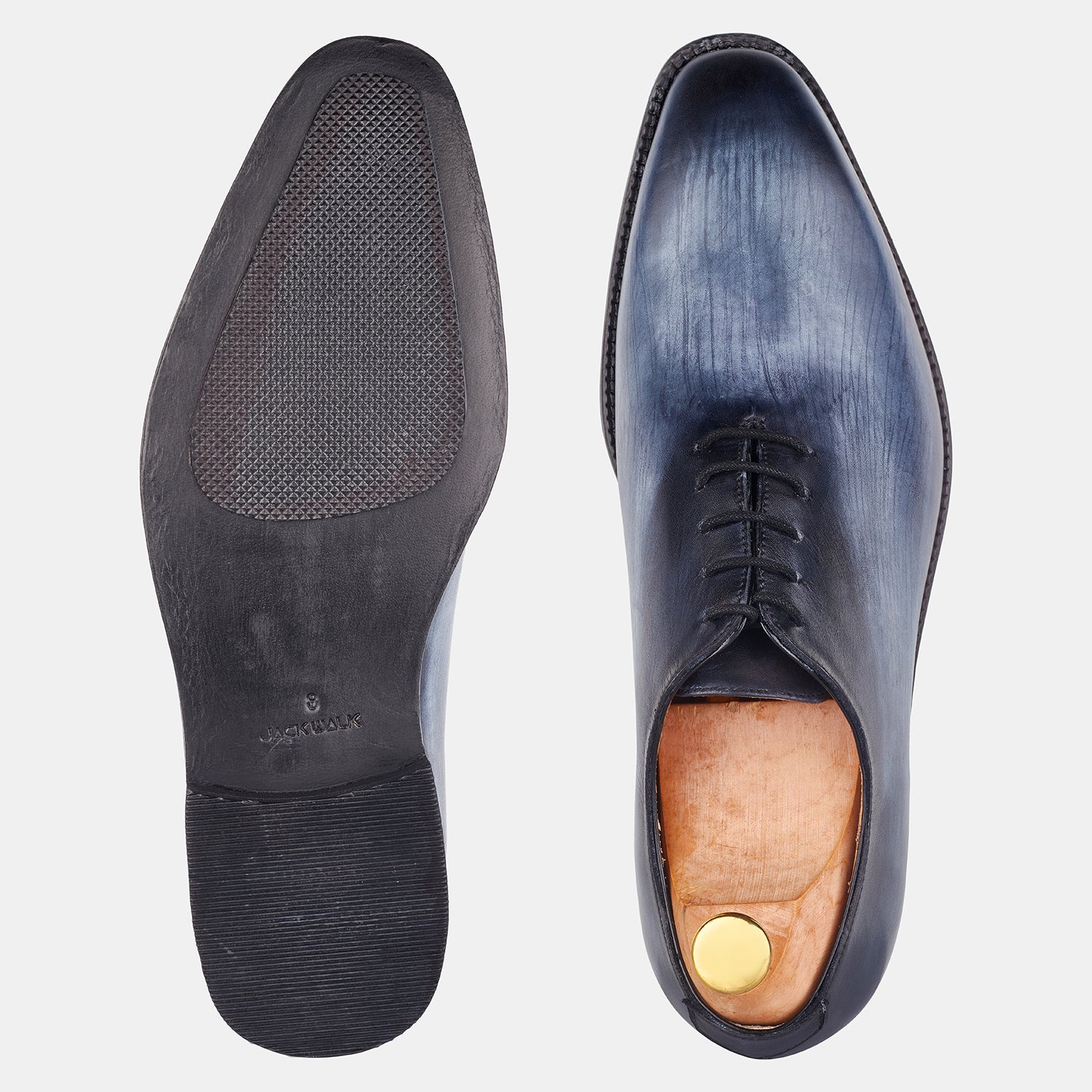 Light Blue With Patina Ervin Shoes