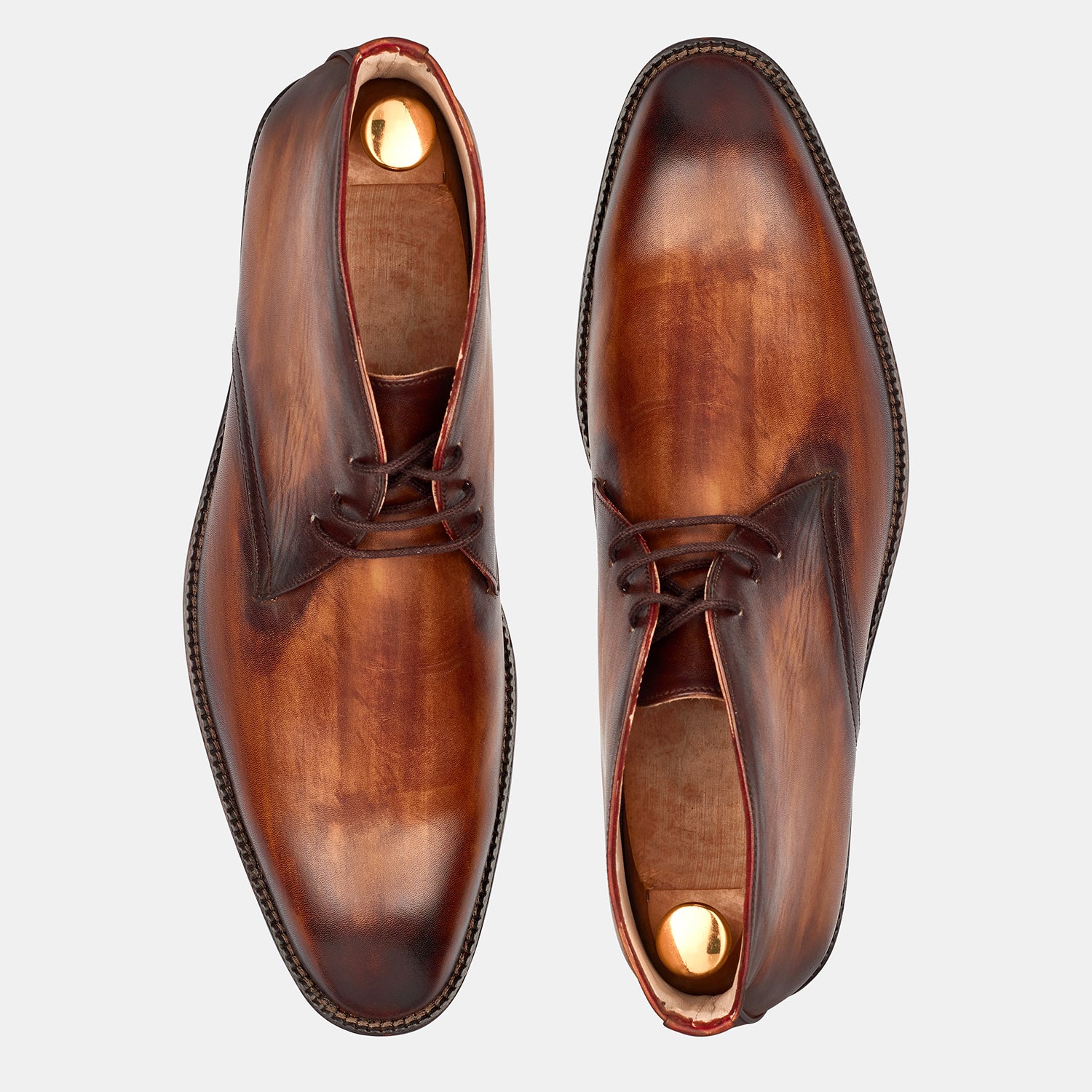 Tan Brown Jackson Williams Hand Made Shoes