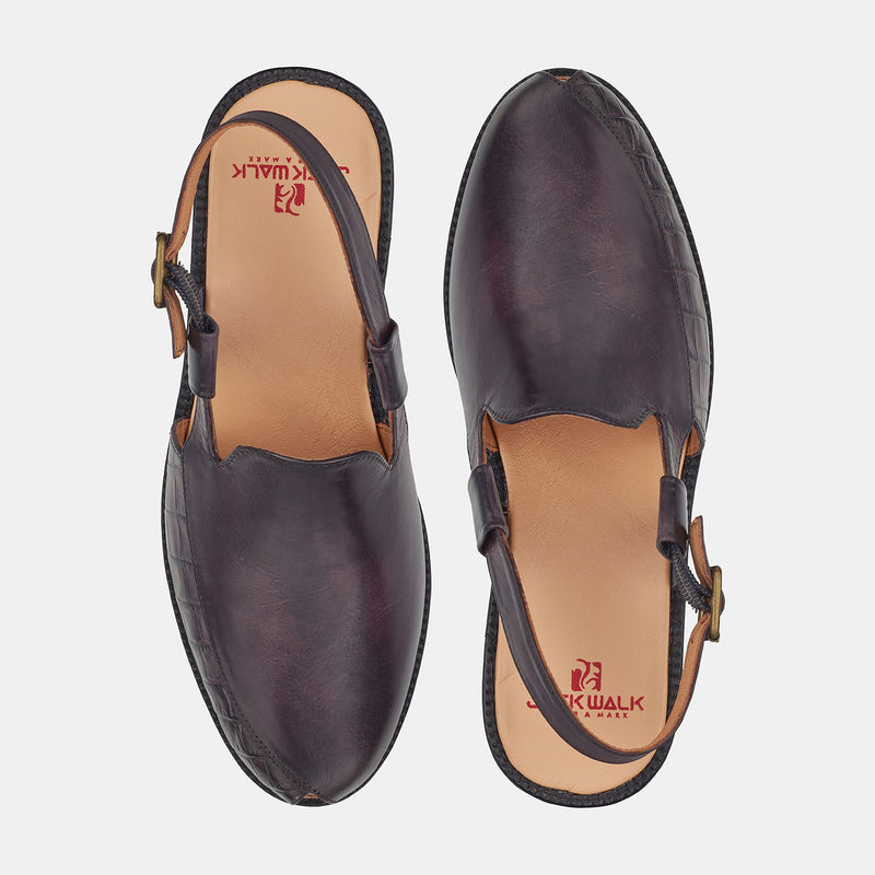 Deep Purple Woad Oak Loafers