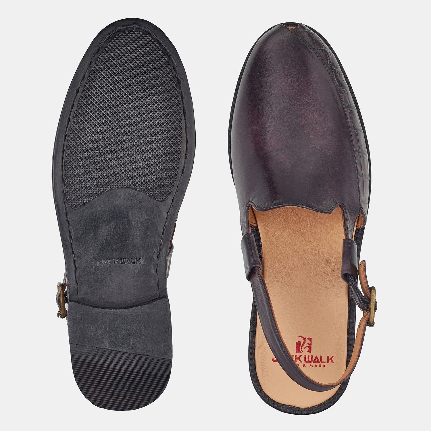 Deep Purple Woad Oak Loafers