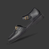 Black Woad Oak Marriage Function Shoes