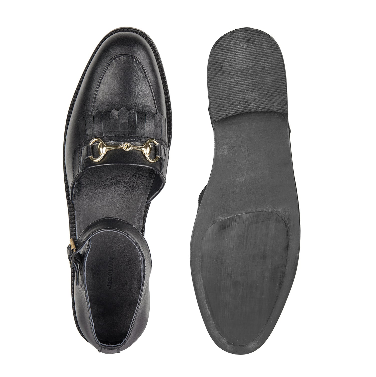 Black Woad Oak Marriage Function Shoes