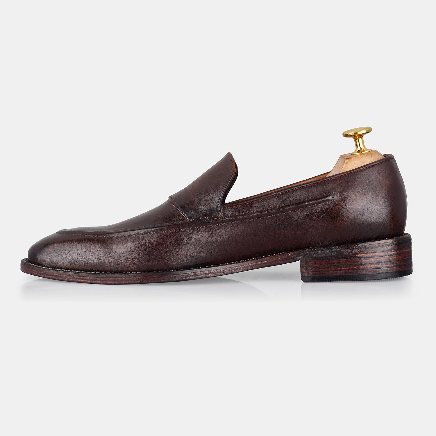Drak Brown Henry Loafers
