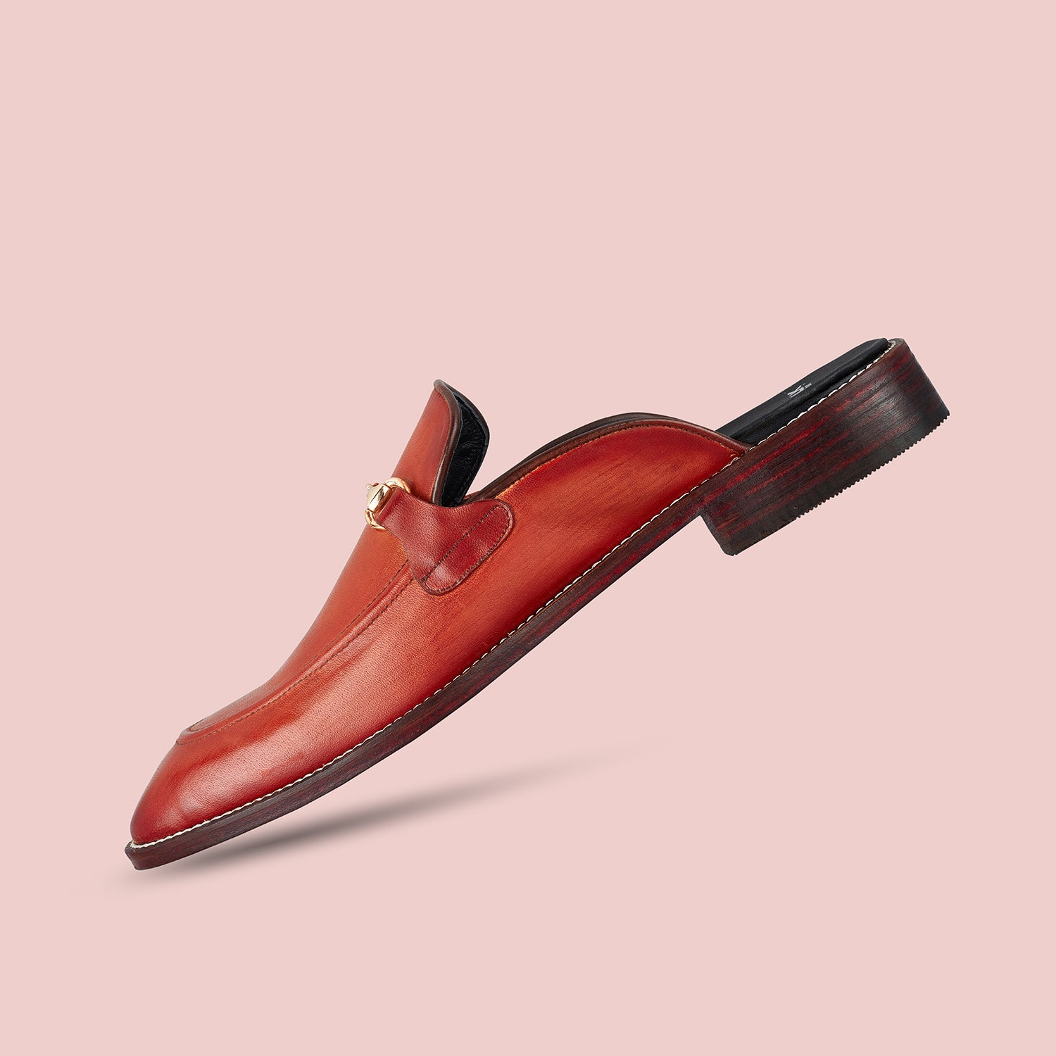 Light Tan Formal Mules Shoes