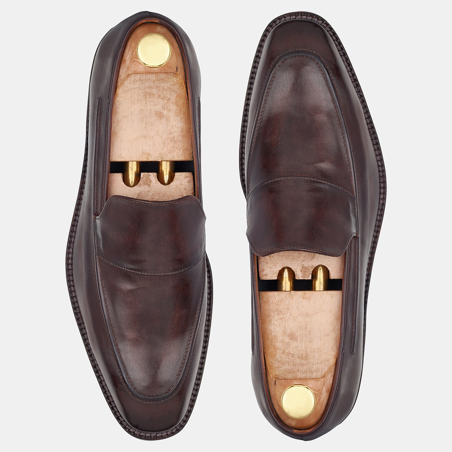 Drak Brown Henry Loafers
