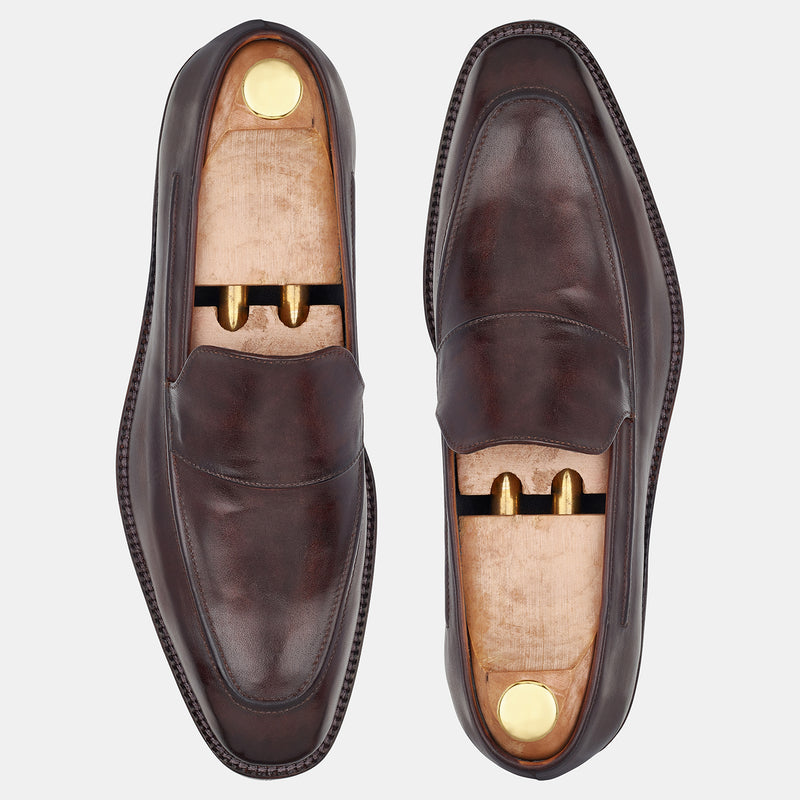 Drak Brown Henry Loafers