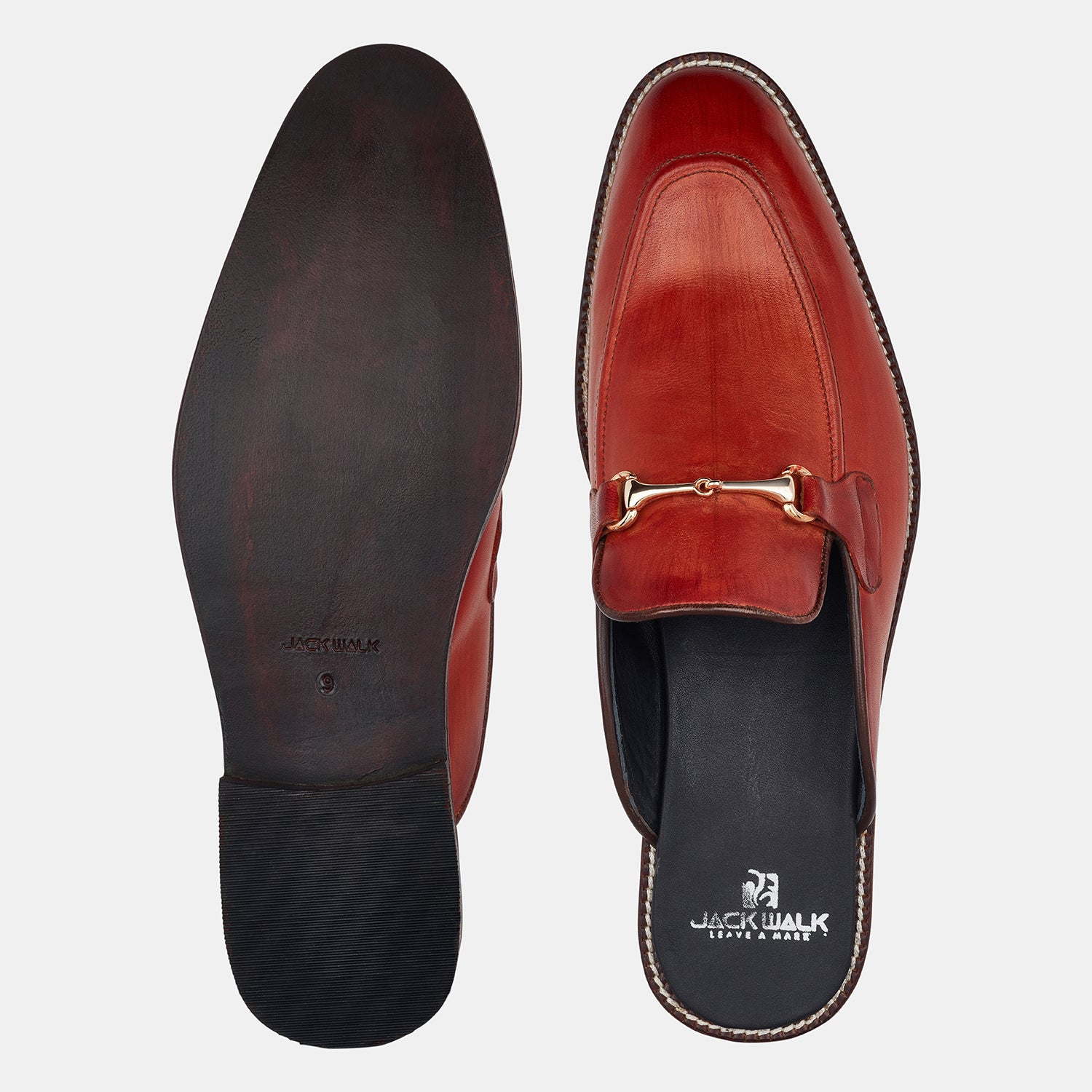 Light Tan Formal Mules Shoes