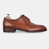 Brown Goodyear Welted Leather Handmade Shoes