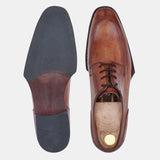 Brown Goodyear Welted Leather Handmade Shoes