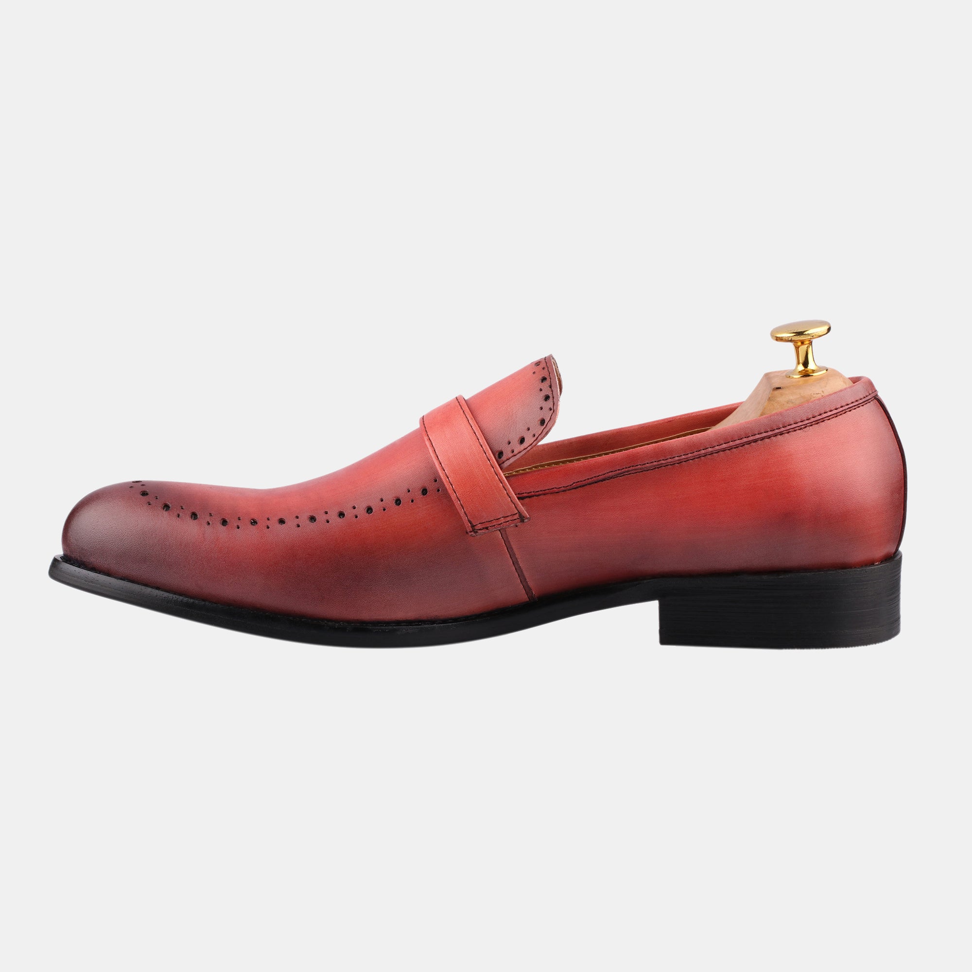 Parker Red Monk shoes