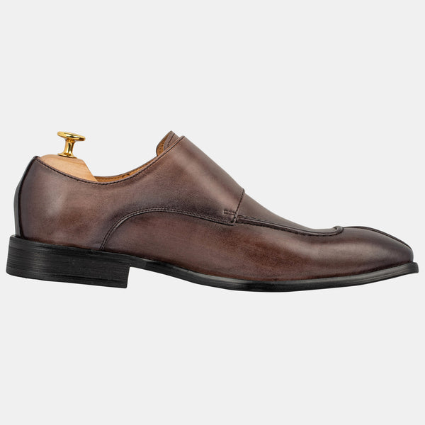 Leather Monk Shoes