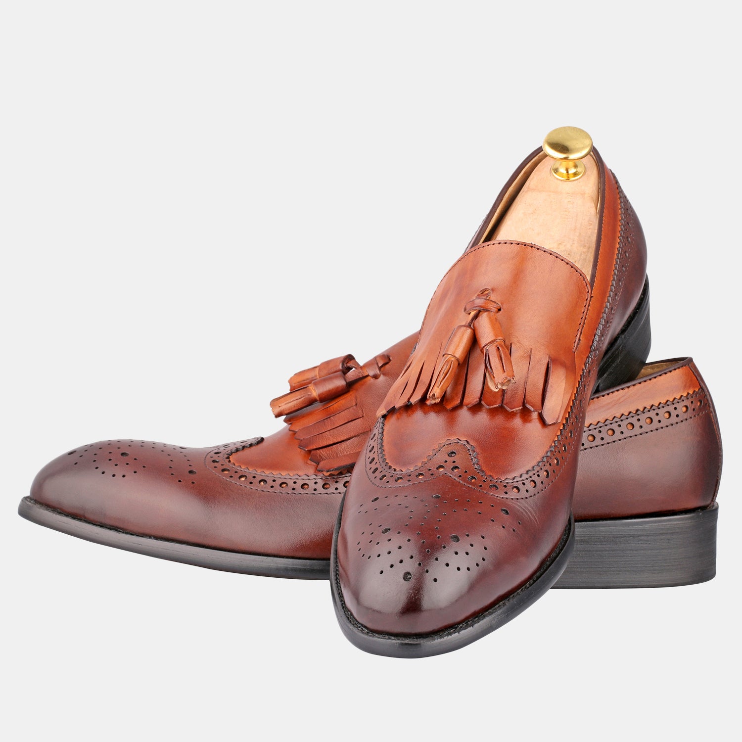 Donitz  Tan Brown Loafers