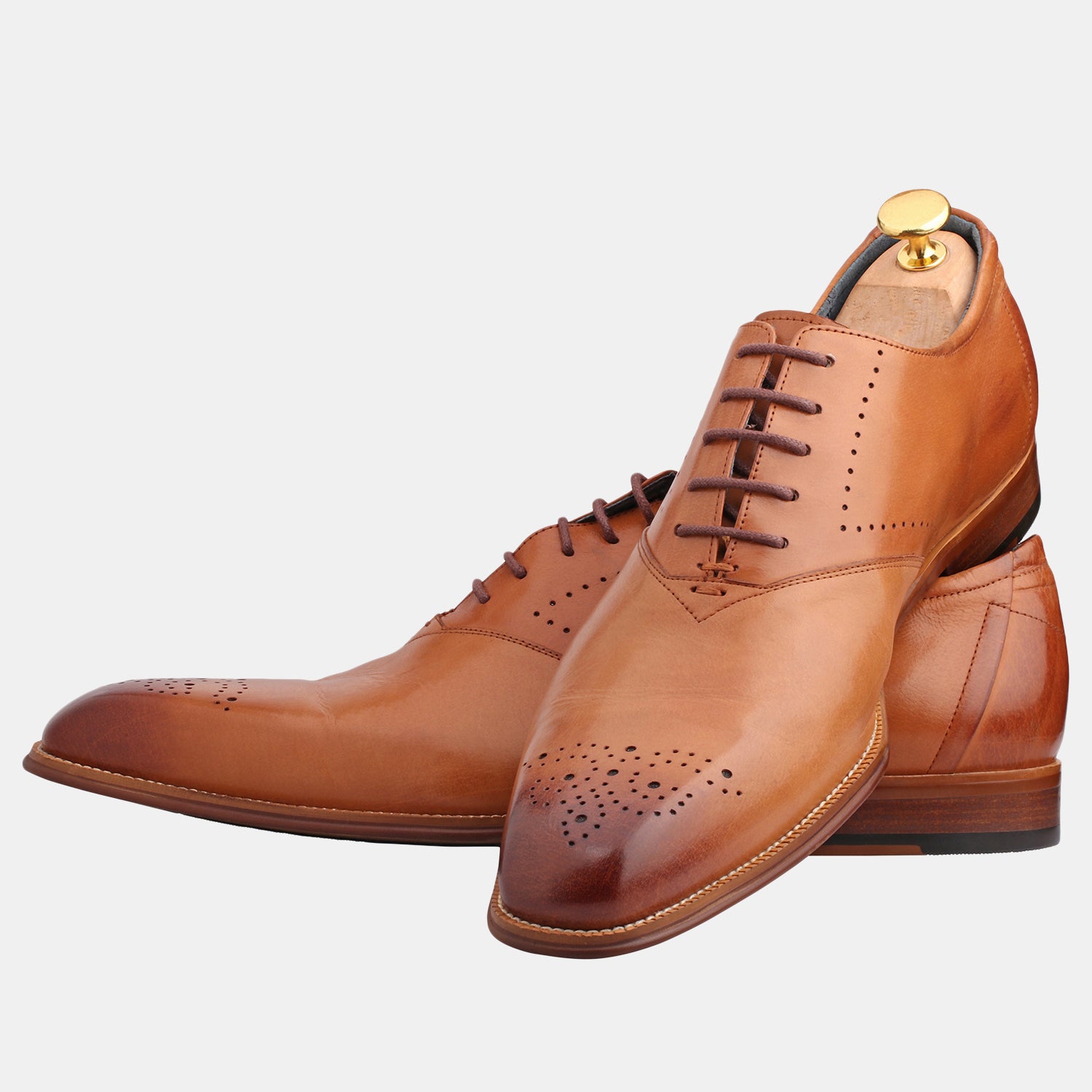 Camel Colour Handmade Shoes