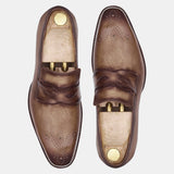 Brown Loafer Alex Eyes
