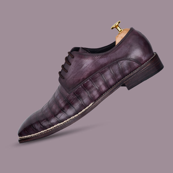 Deep Purple David Kelly Bespoke Hand Made Shoes