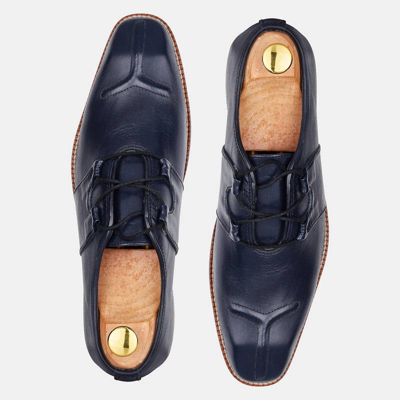 Navy Blue Roger Baily Shoes