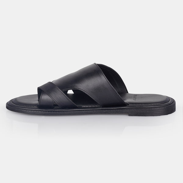 Black Hugo Slipper