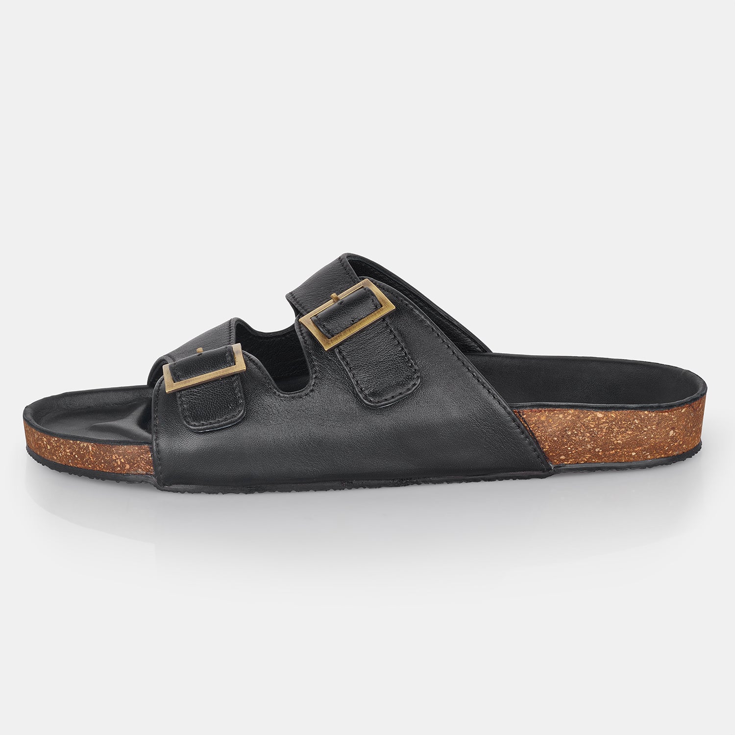 Black Efren Monk Slipper
