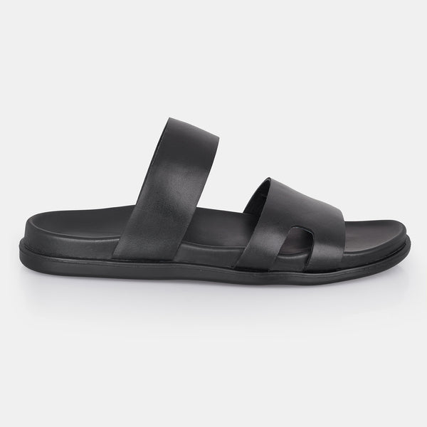 Black Fancy Slipper