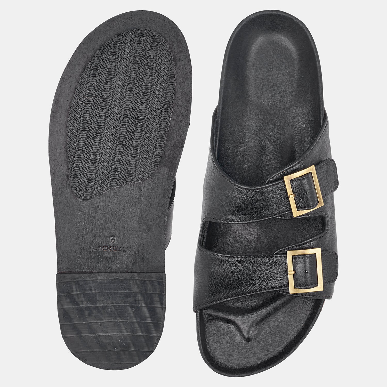 Black Efren Monk Slipper