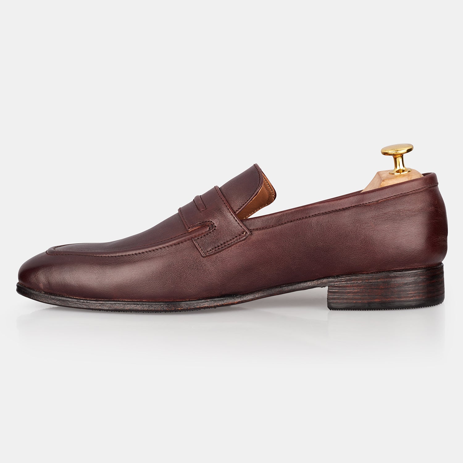 Chocolate Brown Gior Loafers