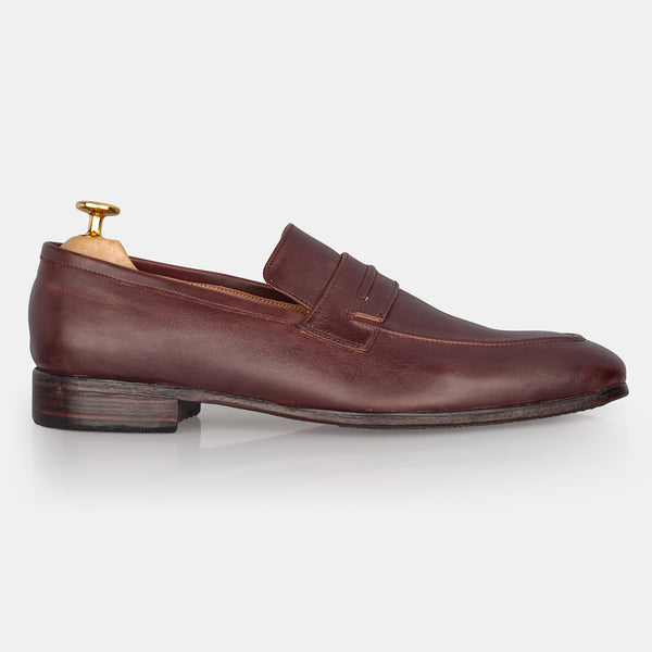 Chocolate Brown Gior Loafers