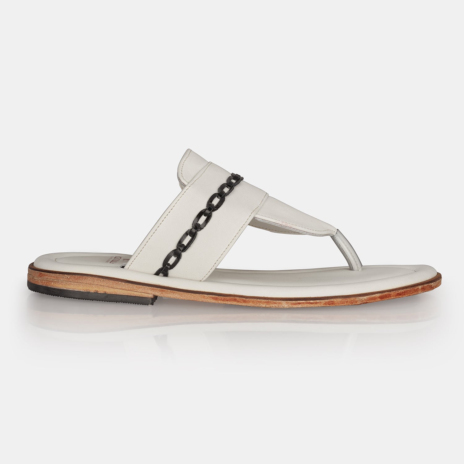 White Hand Made Slipper