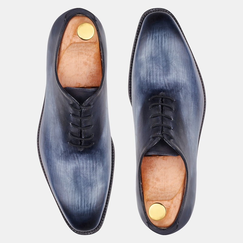Light Blue With Patina Ervin Shoes
