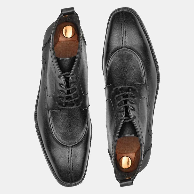 Black Boots Richard Dune Hand Made Shoes